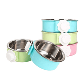 Bát Inox Treo Chuồng Cao Cấp Cho Chó Mèo - Paddy Pet Shop